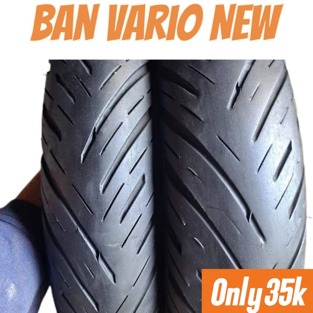 MURAH!! Ban Motor Metik Vario New / Old Tubles Ring 14 Seken Original