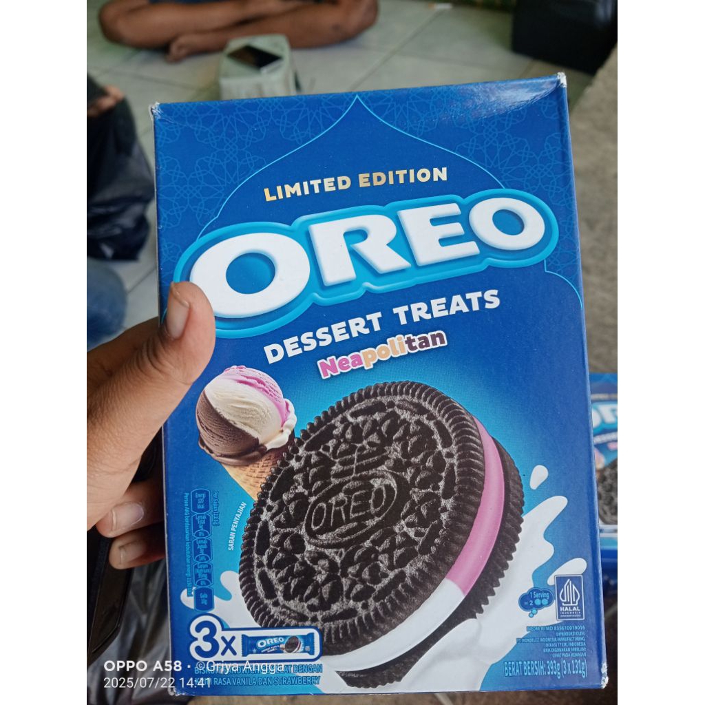 

Oreo dessert isi 3 bungkus Oreo besar