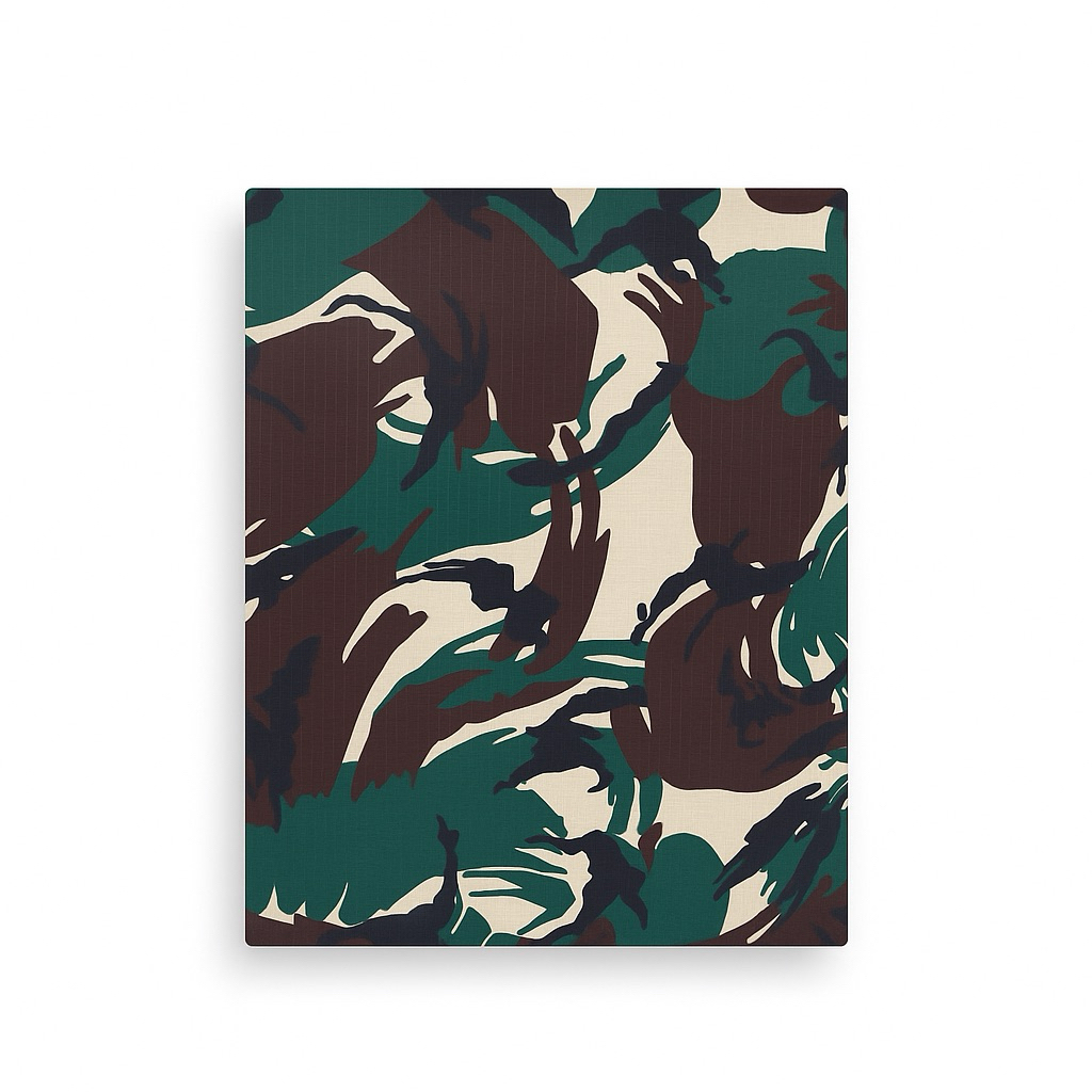 Kain Loreng Ripstop Micropoly – Bahan PDL TNI Premium 150cm