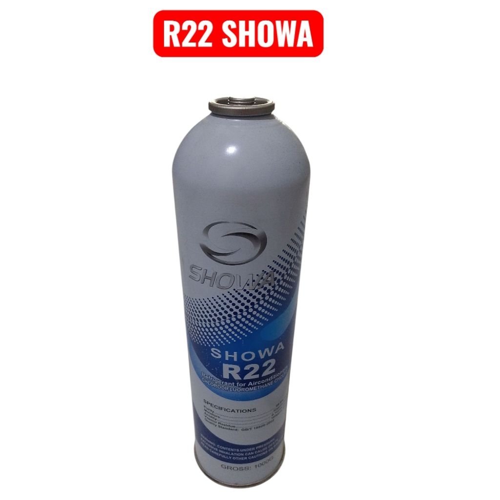 Freon AC R22 SHOWA/freon AC R22 SHOWA 1000 gram original