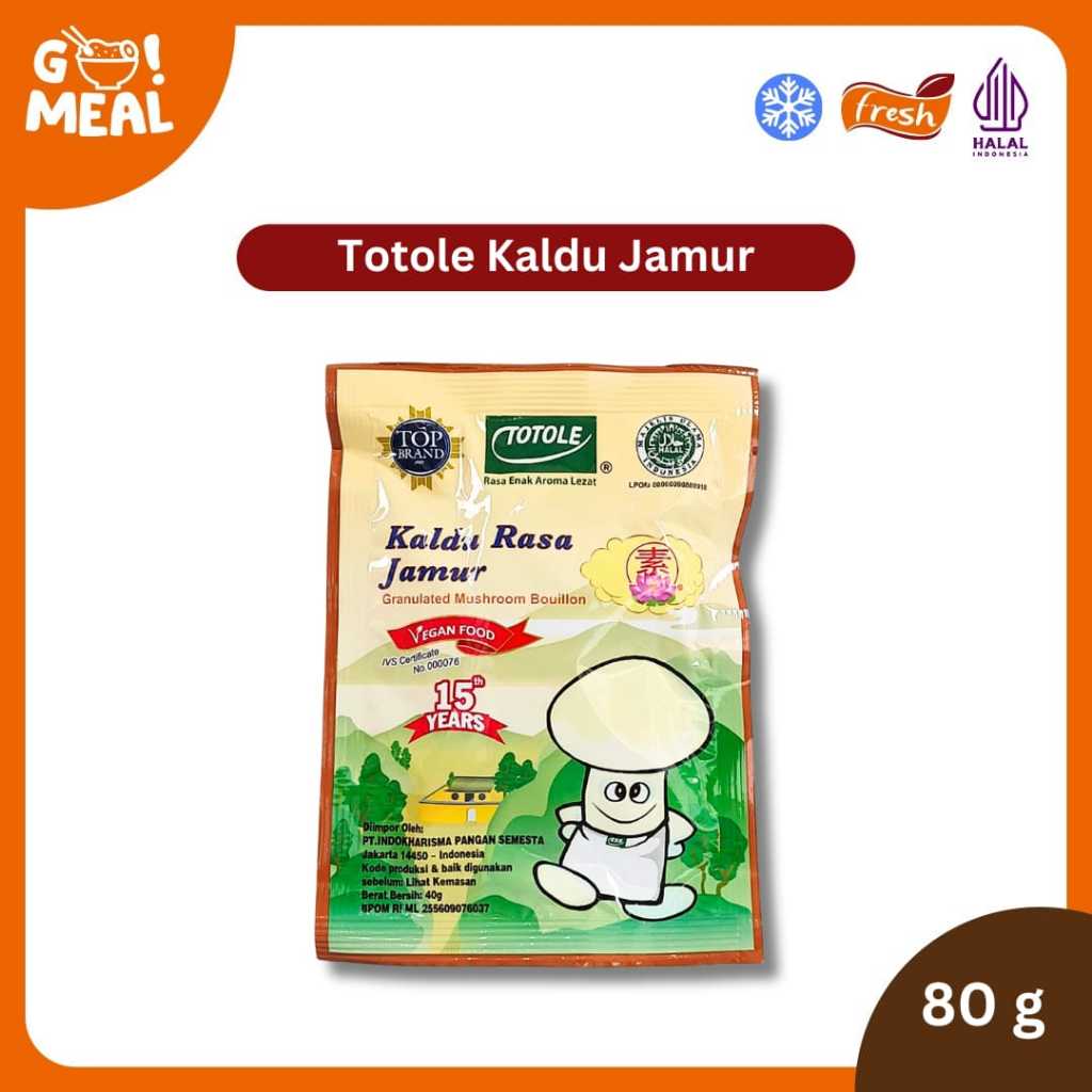 

TOTOLE KALDU JAMUR / TOTOLE 40 GRAM / KALDU JAMUR / PENYEDAP MASAKAN
