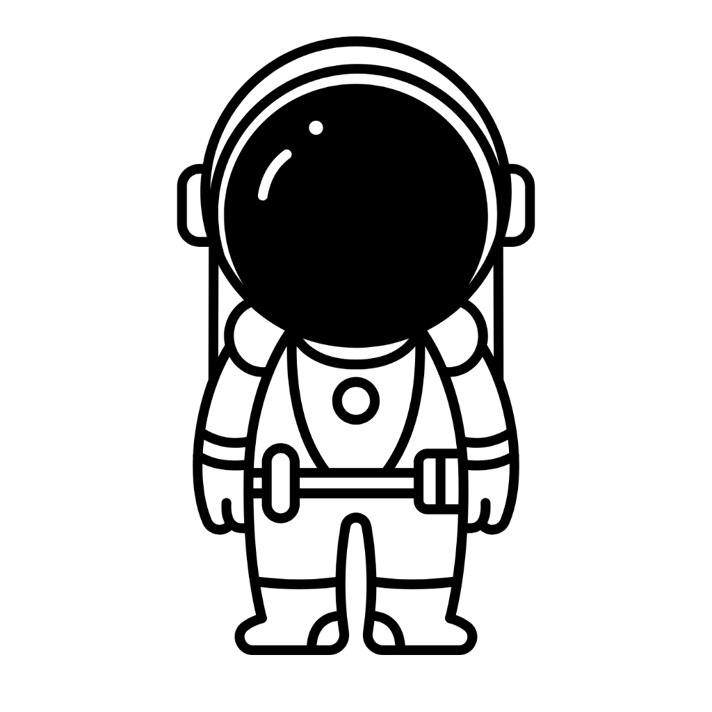Little.art - Mewarnai Gambar Astronout 1 | Mewarnai Gambar | Mewarnai | Melukis | Colour Pencil | Dr