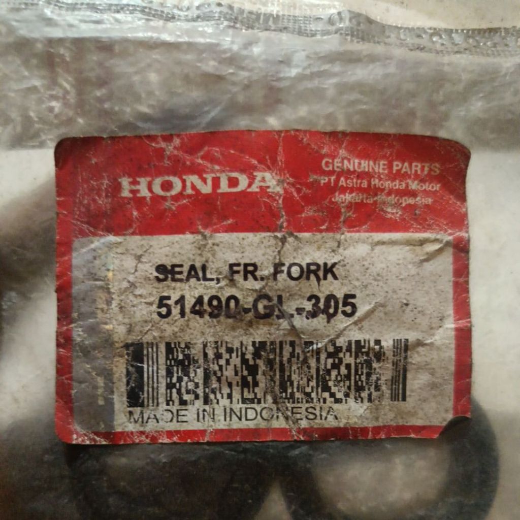 seal Shok skok depan Gl pro ,Tiger, Glmax ORIGINAL AHM