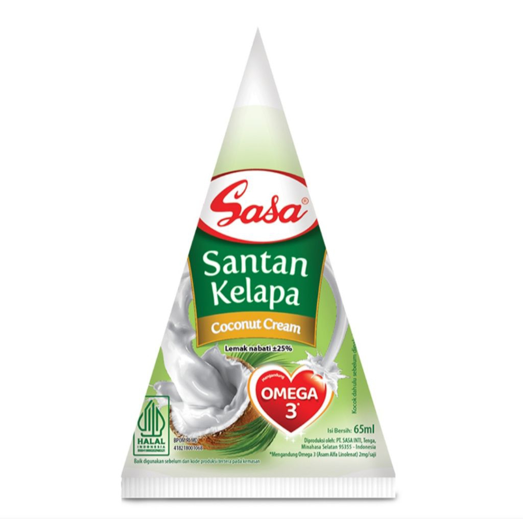

Sasa Santan Kelapa Cair Coconut Cream 65ml