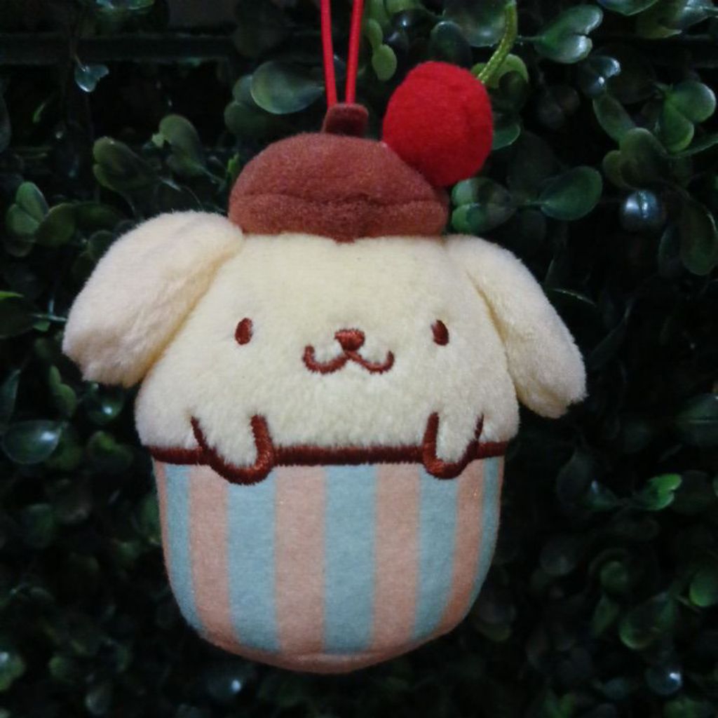 Boneka Gantungan Kunci Pompompurin Sanrio