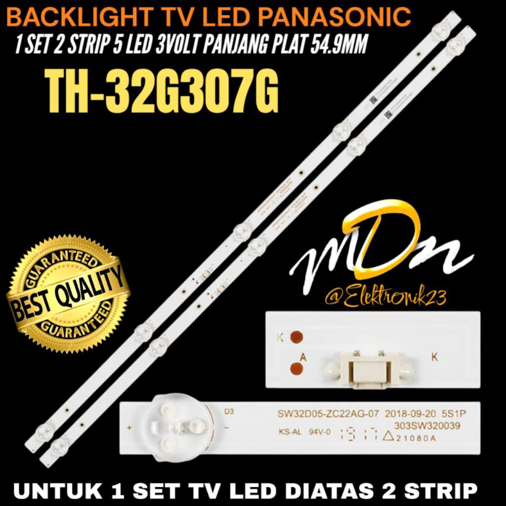 BACKLIGHT TV LED PANASONIC 32 INCH TH-32G307G BACKLIGHT TV LED PANASONIC 32 INCH