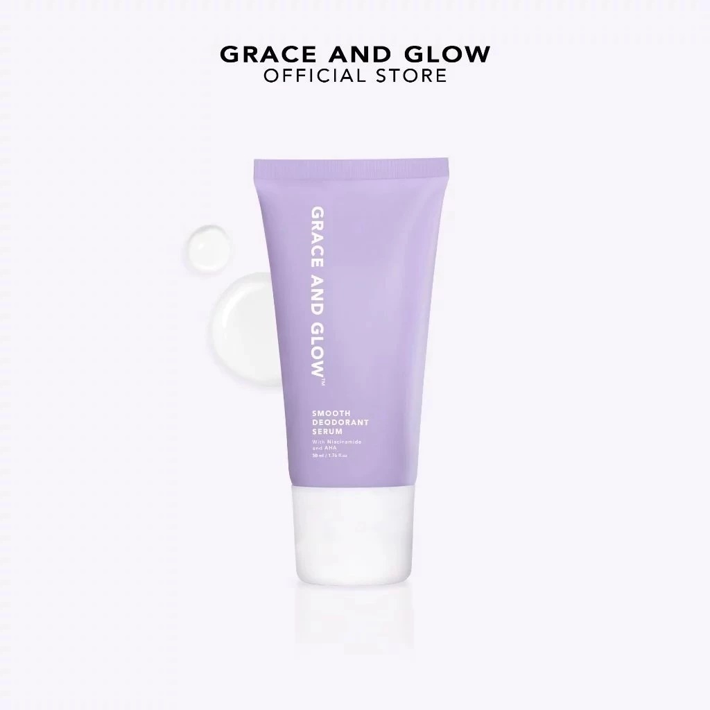 GRACE And GLOW Bright and Smooth Deodorant Roll On Serum 50ml - MANADO