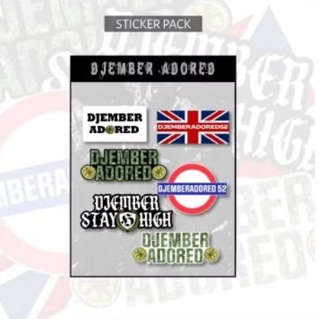 

stiker pack adored
