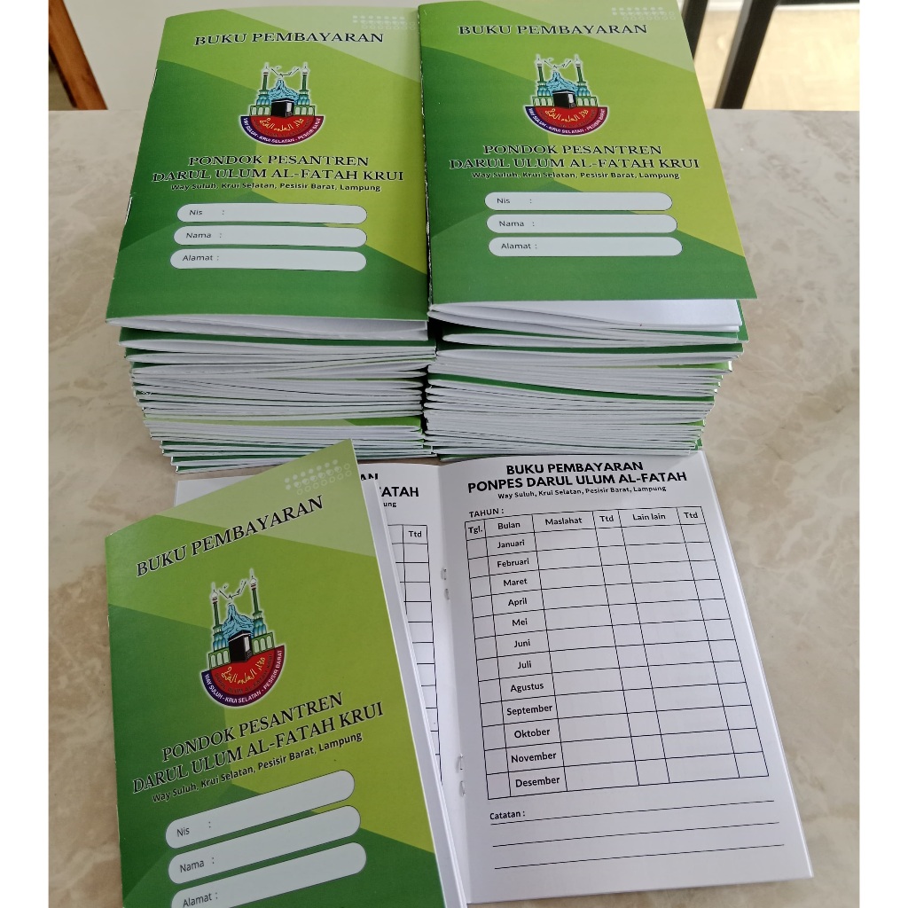 

cetak custom buku A6 10 x 15 cm isian 20-52 halaman.