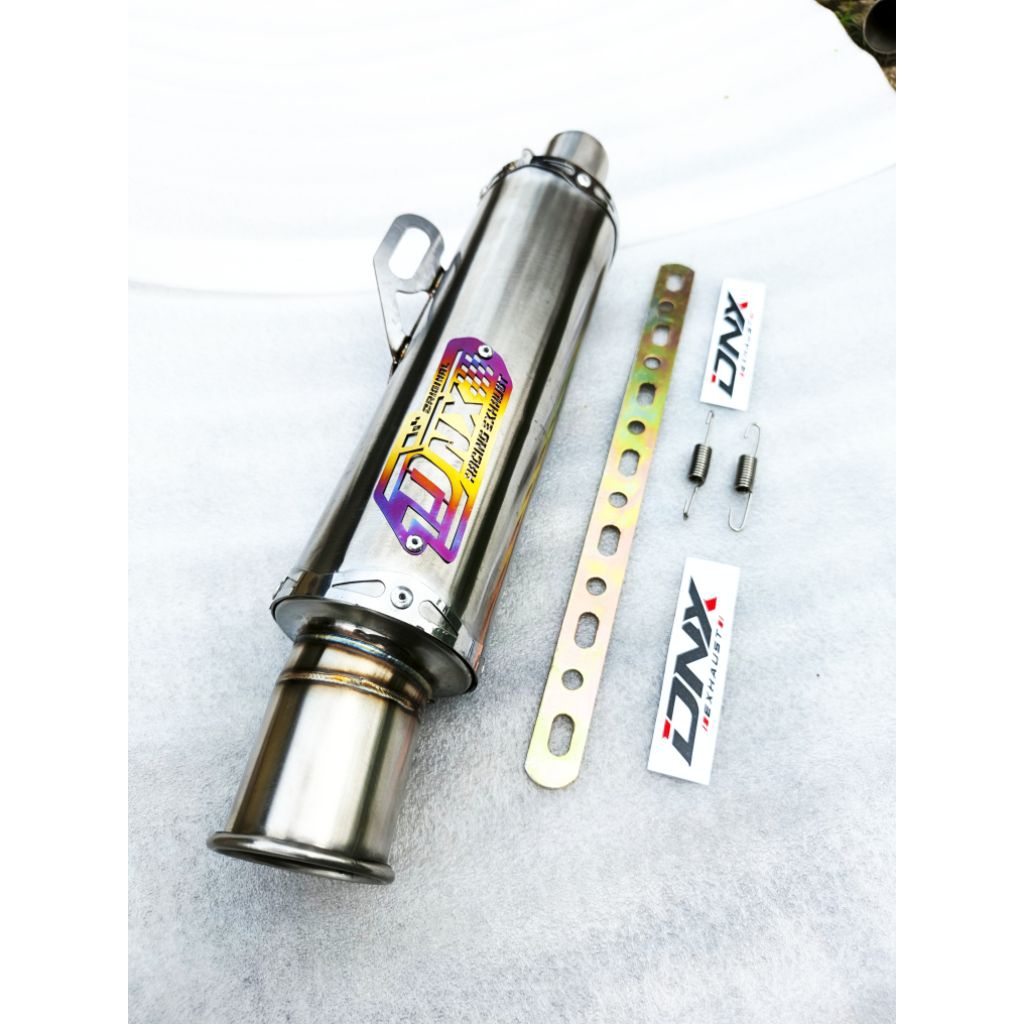 SILINSER SALEMBA INLET 38 ORIGINAL DNX EXHAUST SUARA NGEBAS ADEM AEROX NMAX VARIO 160 BEAT MIO SCOOP