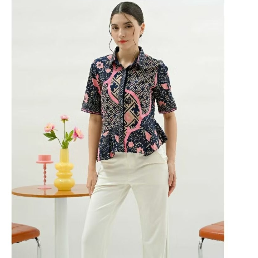 Atasan Batik Wanita Premium /Atasan batik wanita kantor