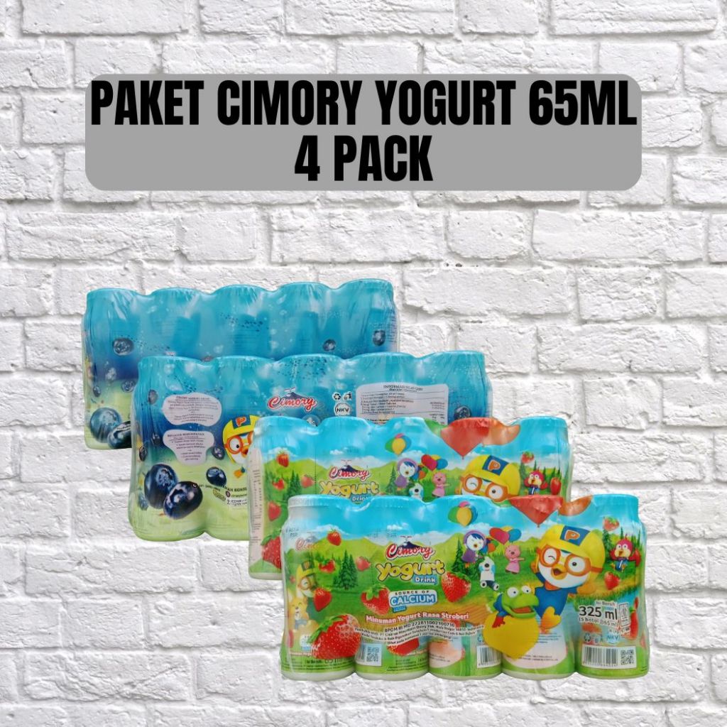 

PAKET CIMORY YOGURT DRINK 65ML PROMO BUNDLE 4 PACK