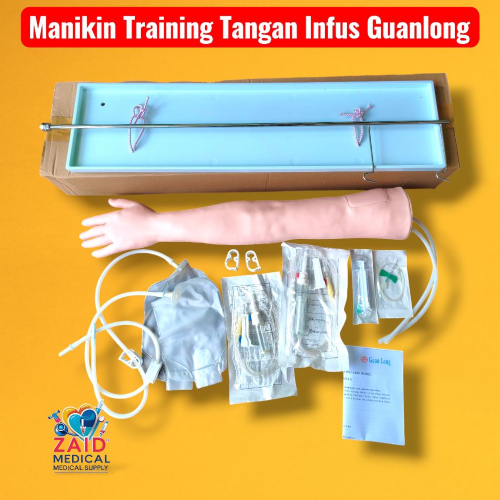 Phantom Manikin Training Tangan Infus Guanlong/ Manikin Peraga Lengan Infus GL-8434A