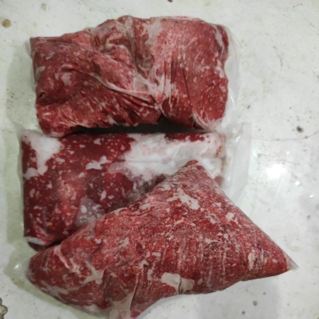 Daging Ayam Giling, Raw Food 1kg untuk hewan kucing & anjing