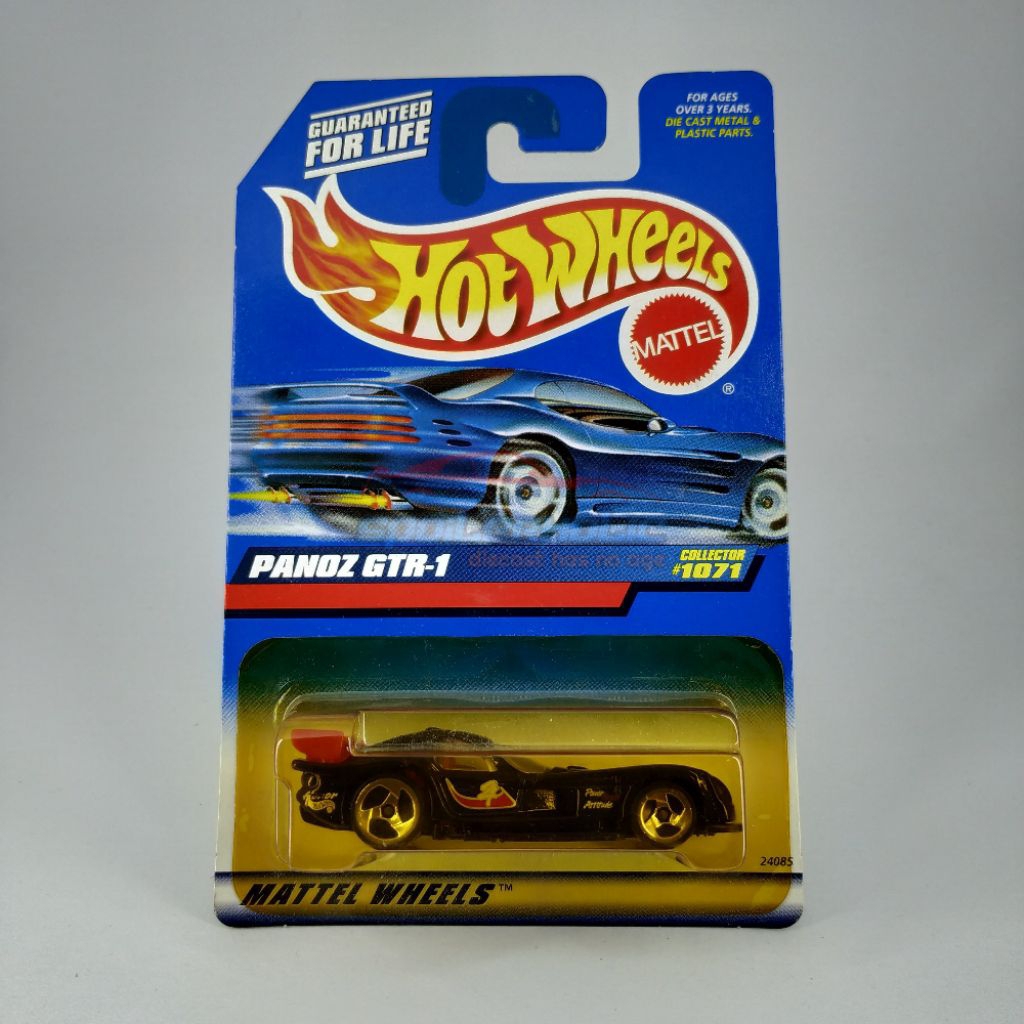 Hot Wheels 1999 - Panoz GTR-1 Black --US CARD--