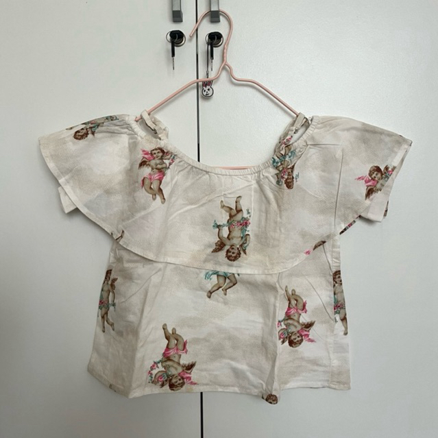 [preloved] colorbox sabrina top