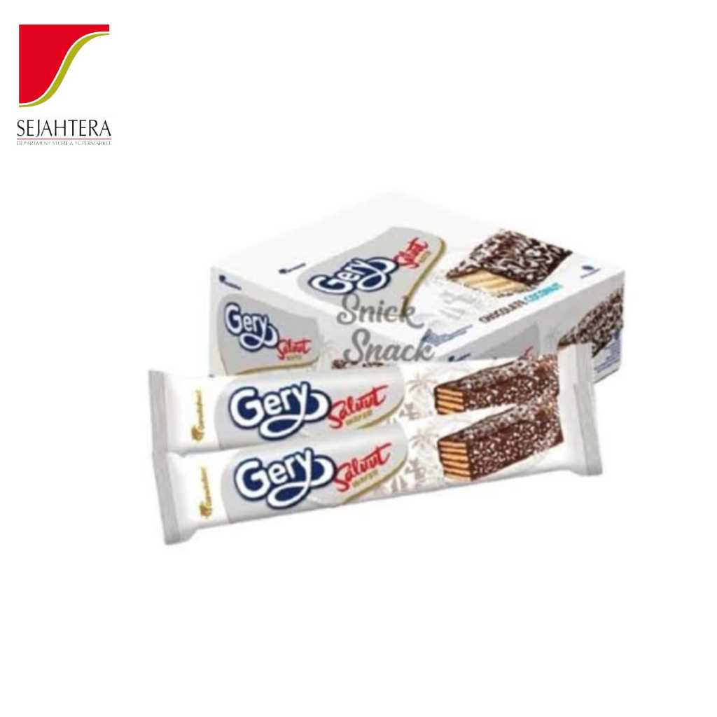 GERY SALUUT WAFER COKLAT KELAPA 17,5gr