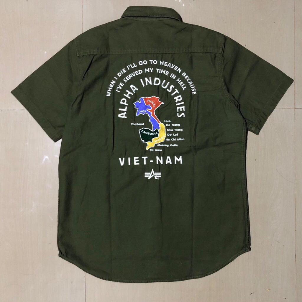 kemeja Alpha industries