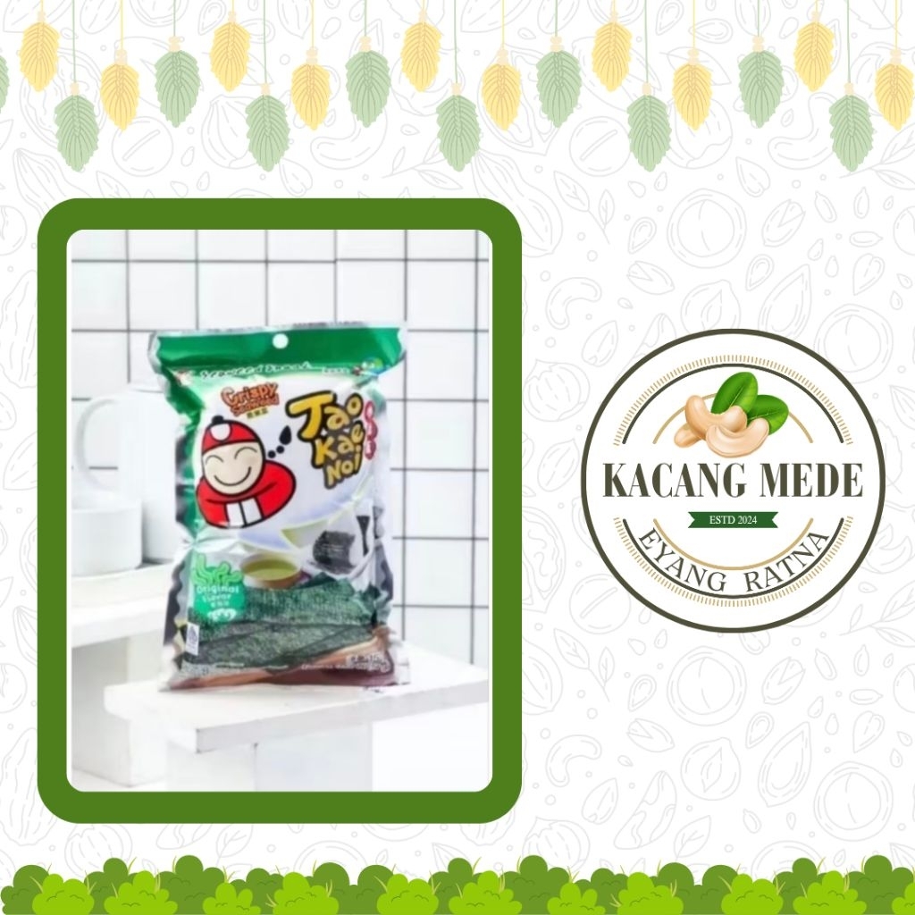 

Tao Kae Noi Snack Crispy Seaweed Rumput Laut 15 gr