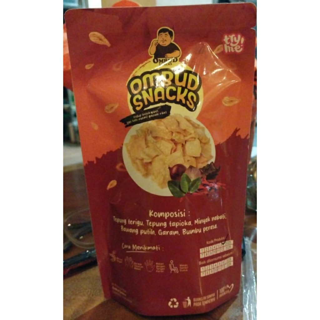 

Ombud snacks pangsit goreng