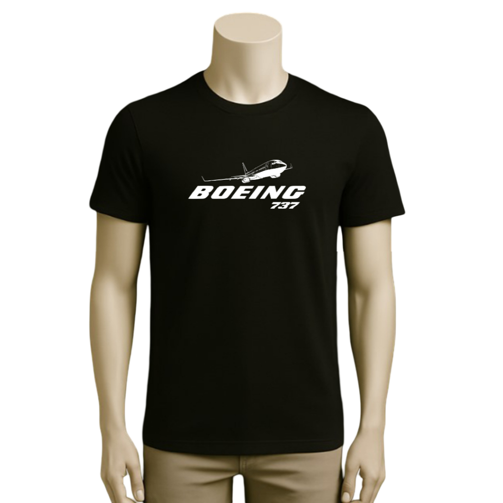 Boeing 737 Tshirt | Cotton Combed 24s