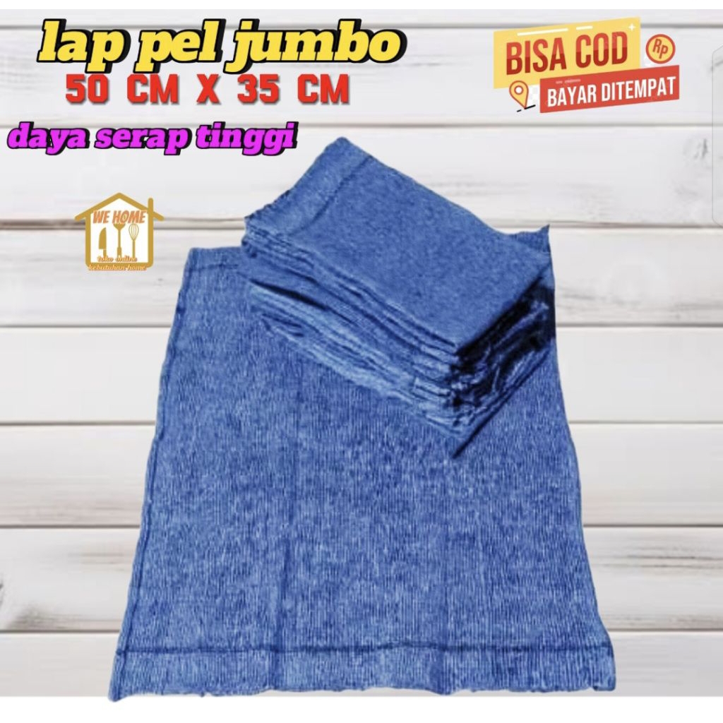 Lap pel / kain pel lantai sumbu JUMBO cap gajah mas