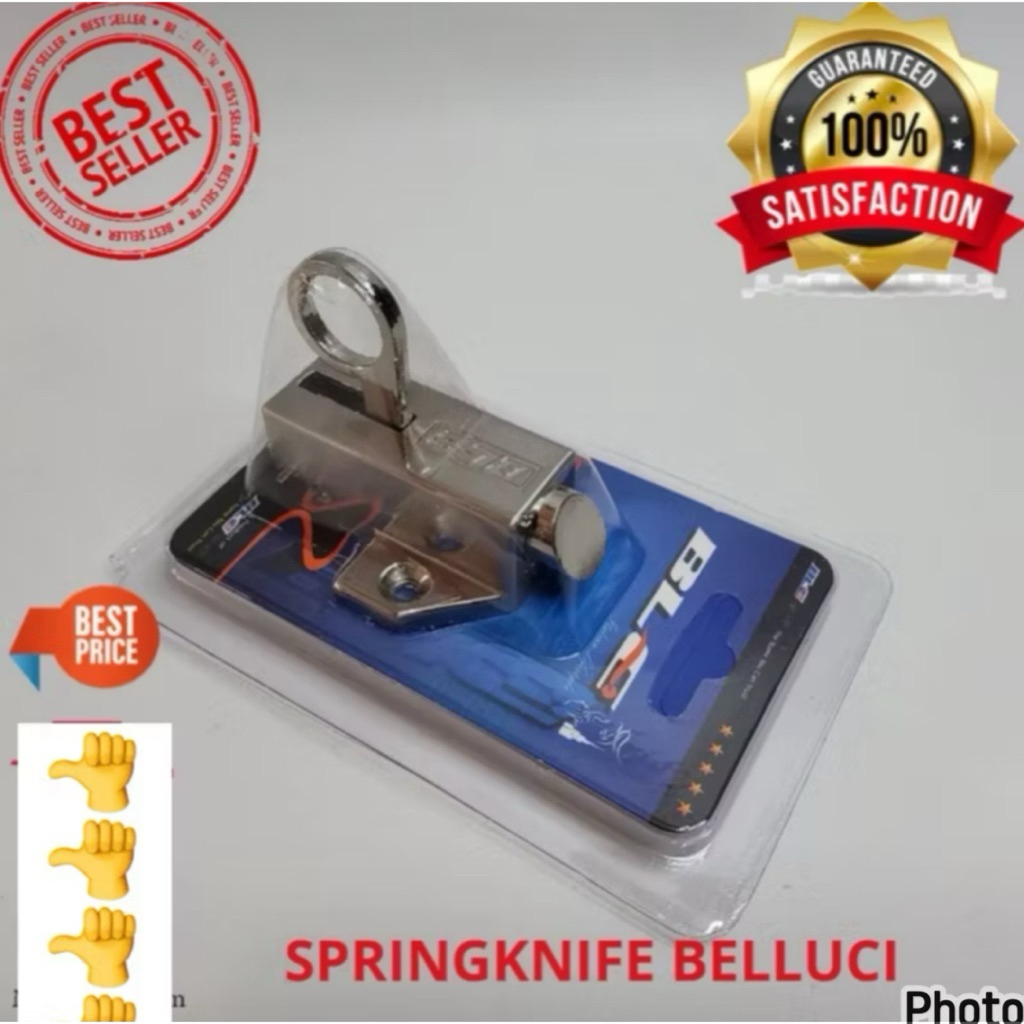 KUNCI JENDELA BELLUCI GRENDEL JENDELA SPRING KNIFE BELLUCI SELOT BELLUCI SPRING KNIFE JENDELA BELLUC