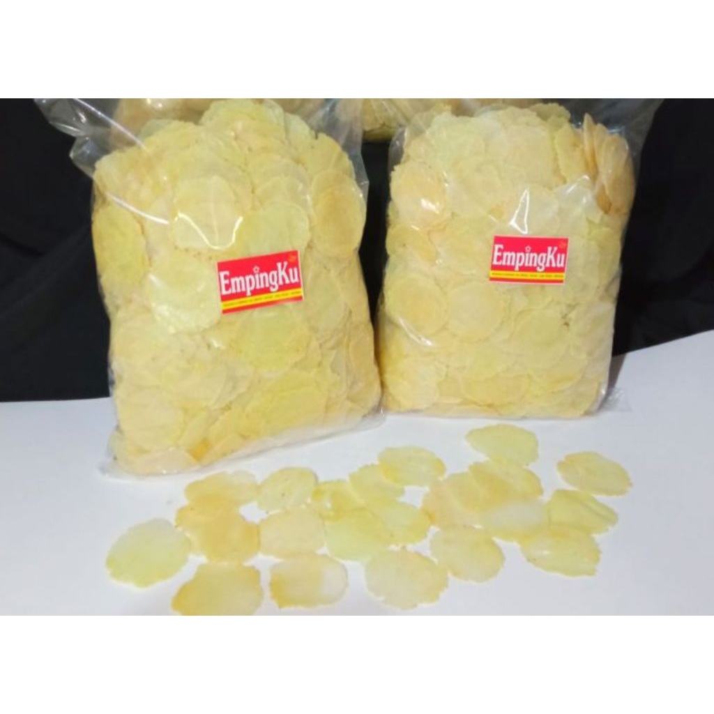 

emping melinjo mentah 2 kg asli menes Pandeglang Banten