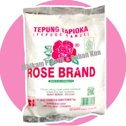 

Tapioka Rose Brand 500gr - Kanji Rose Brand 500gr