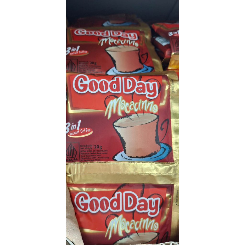 

GOODDAY MOCHACINO 1 renteng (10sachet)
