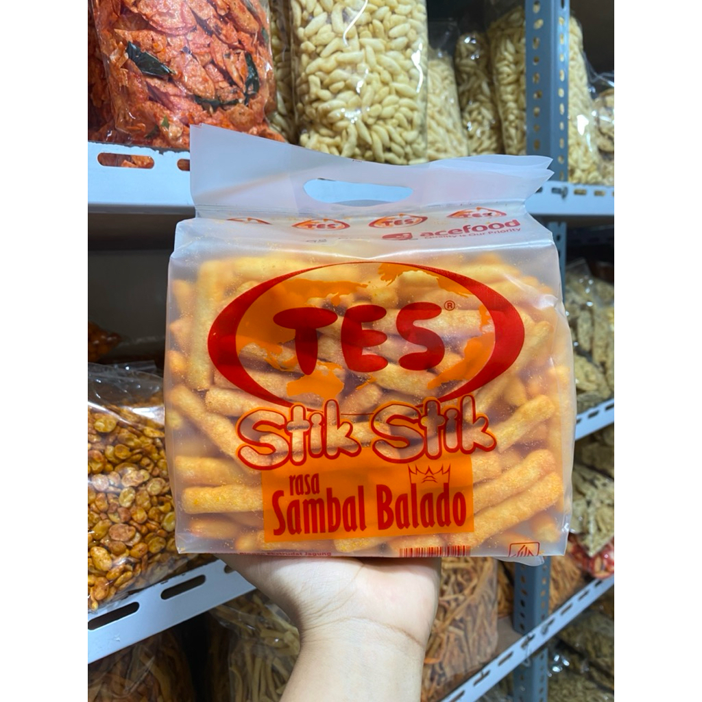 

Tes Stik Balado 225gr renyah dan tidak keras cemilan santai snack samarinda kalimantan timur