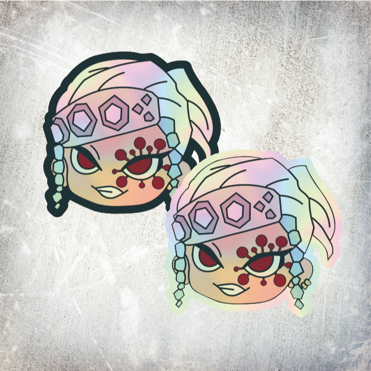

STICKER HOLOGRAM ANIME TENGEN UZUI PILAR HASHIRA DEMON SLAYER/KIMETSU NO YAIBA