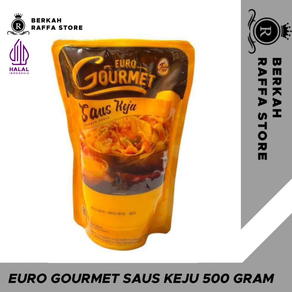 

Euro Gourmet Saus Keju 500gr / Cheese Sauce