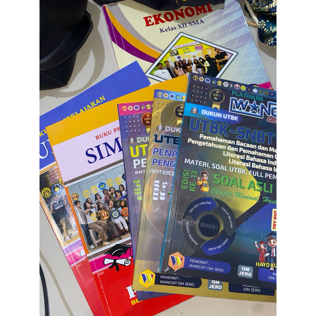 Buku Inten Wangsit TPS TKA siap masuk PTN 2025 2026 UGM ITB UI