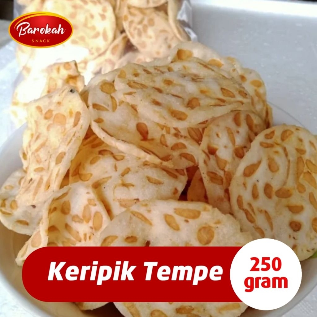 

Aneka Cemilan Snack Keripik Tempe Sagu Krispy Asin Gurih Renyah Kiloan 250 Gram