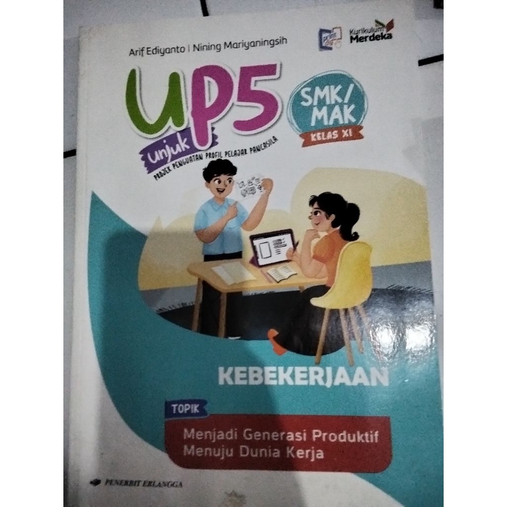 

preloved buku UP5 SMK/SMA
