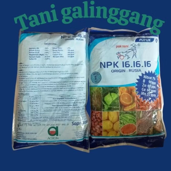 PUPUK NPK PAK TANI 1KG