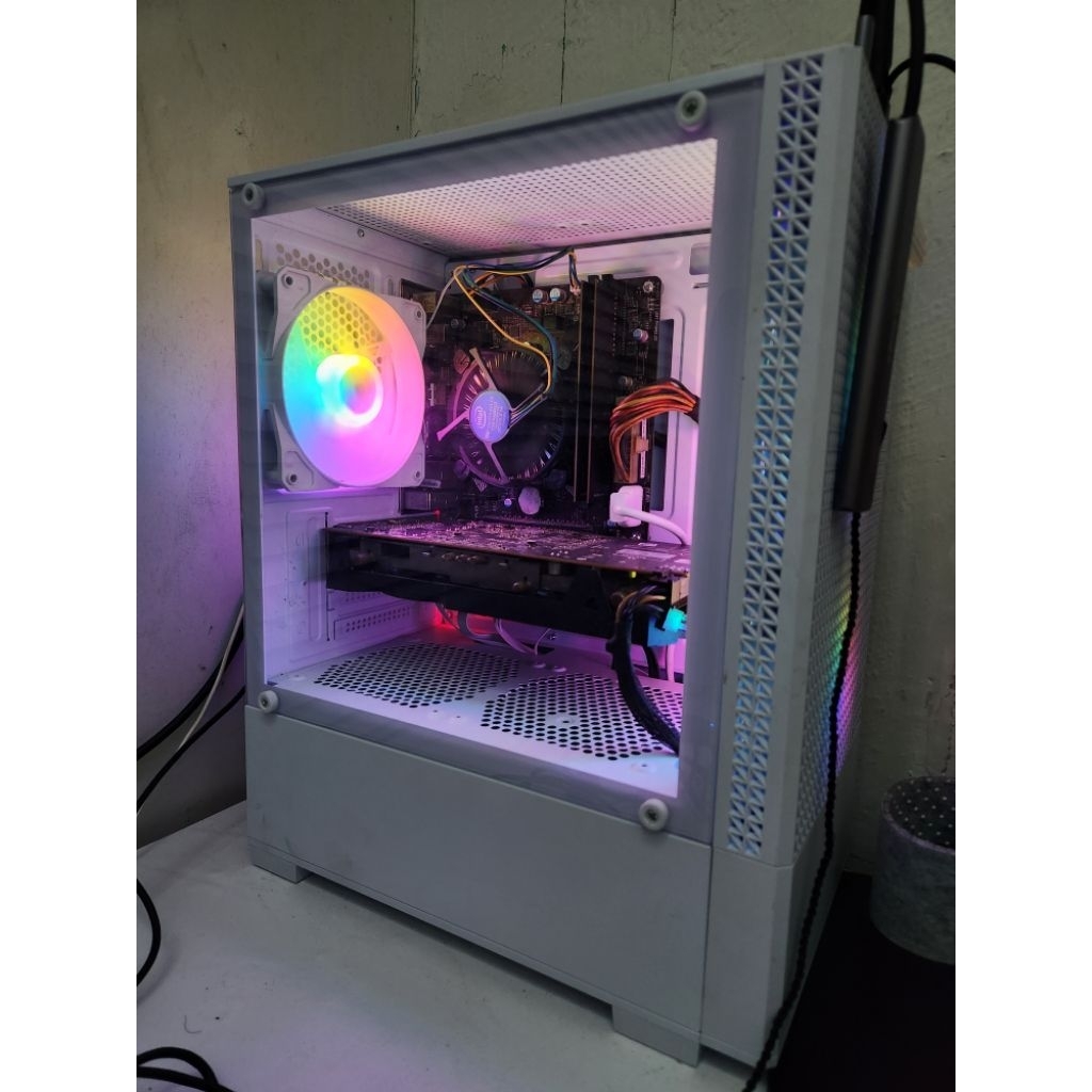 PC i5 6500 RAM 16GB DDR4 RX 570 8GB MSI H110m Pro VH Plus Gaming, Rakitan, Editing