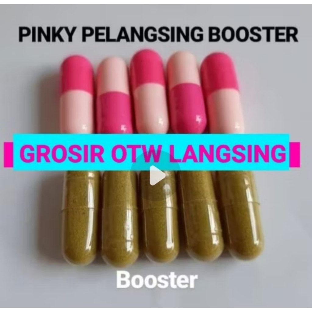 Pelangsing Pinky Kapsul Pink + kapsul Hijau Otwlangsing