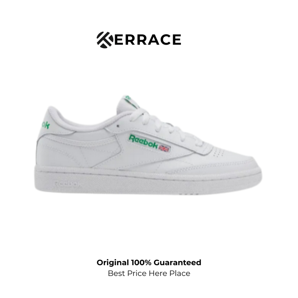 Sepatu Reebok Club Club 85 Classic Icons White Green