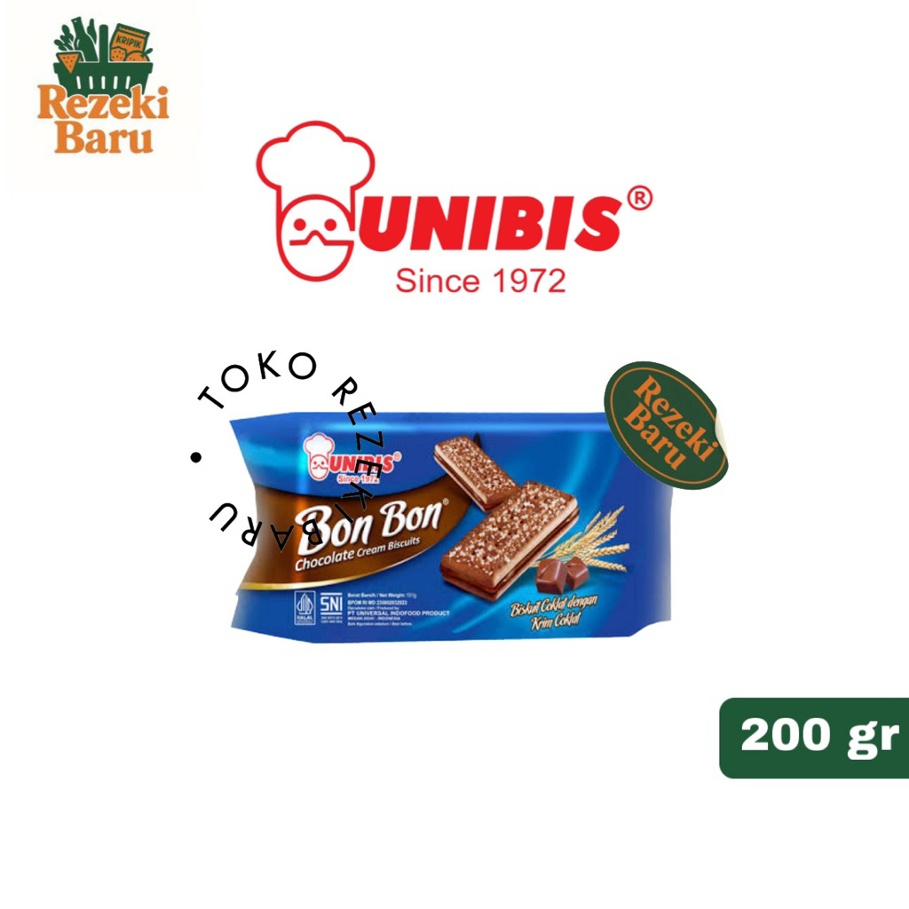 

UNIBIS BON BON CHOCOLATE CREAM 200gr