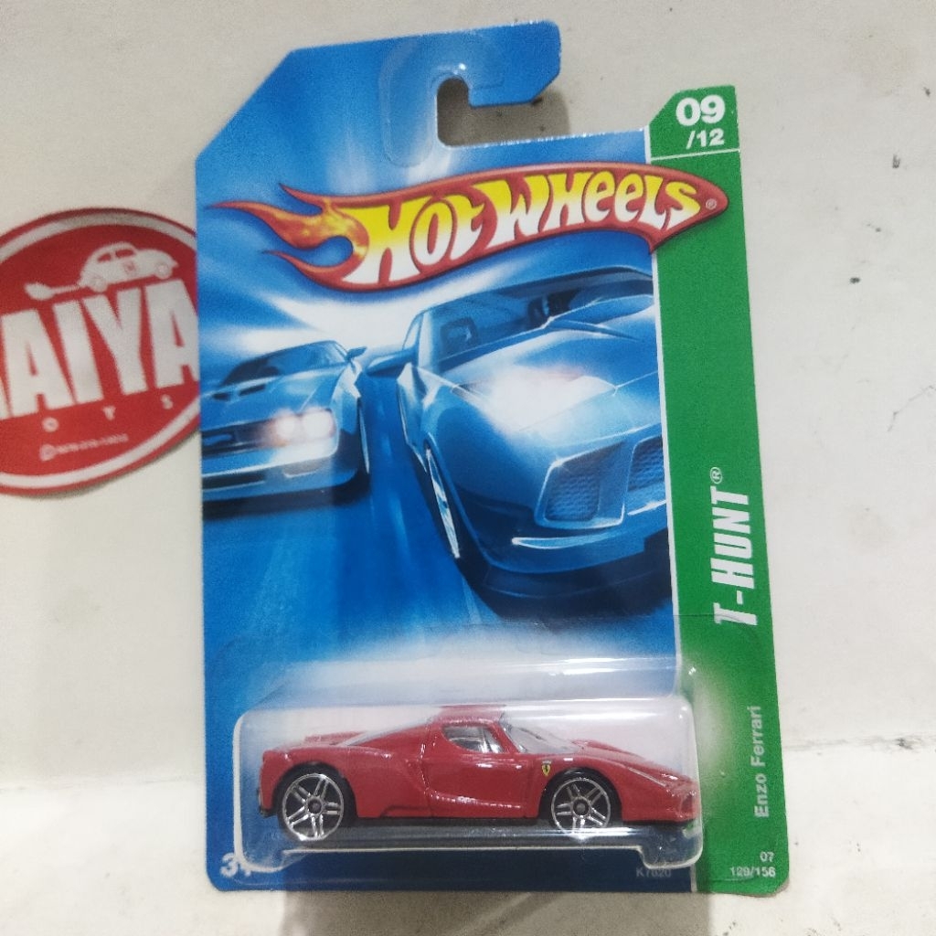 Hot Wheels ENZO FERRARI Merah Treasure Hunt Red Sit HW T-Hunt TH Reg