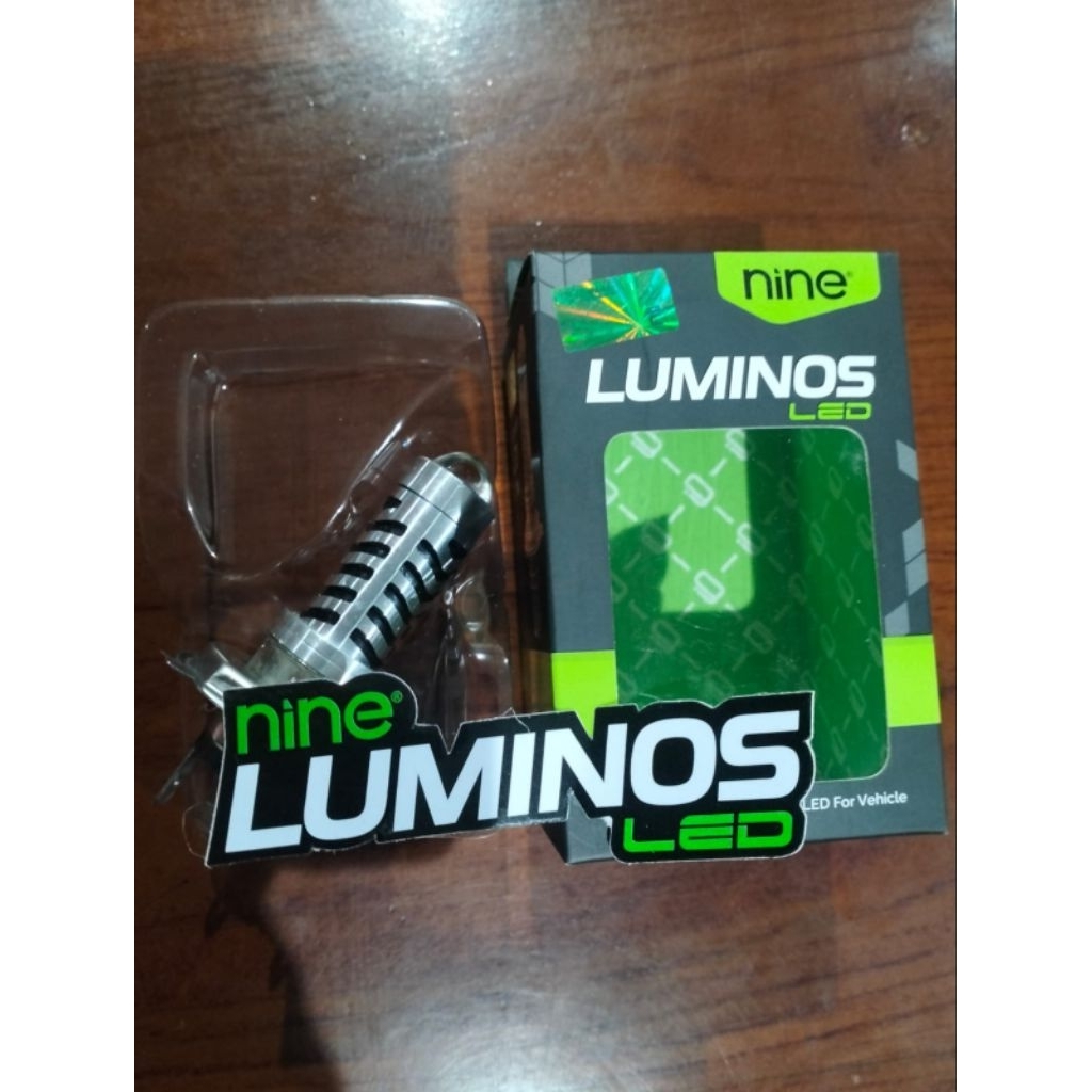 Lampu LED laser LUMINOS H4 LS2 2 warna Putih+kuning