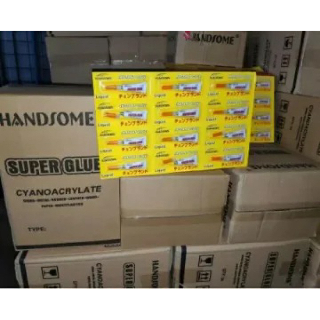

[DUS] LEM POWER GLUE HANDSOME 1DUS ISI 24LEMBAR