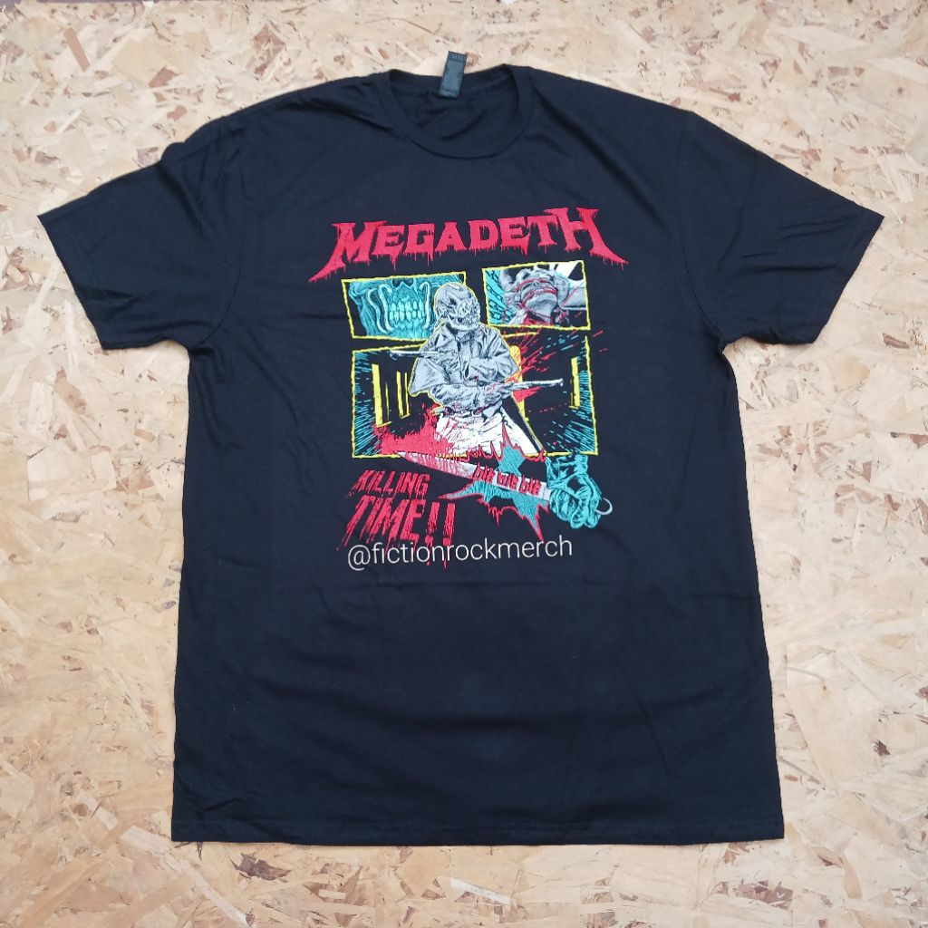 Kaos Band MEGADETH import original Size LARGE - Killing Time