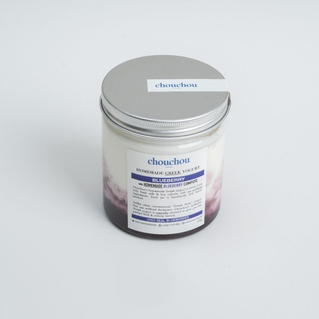 

ChouChou Greek Yogurt Blueberry (475 grams)