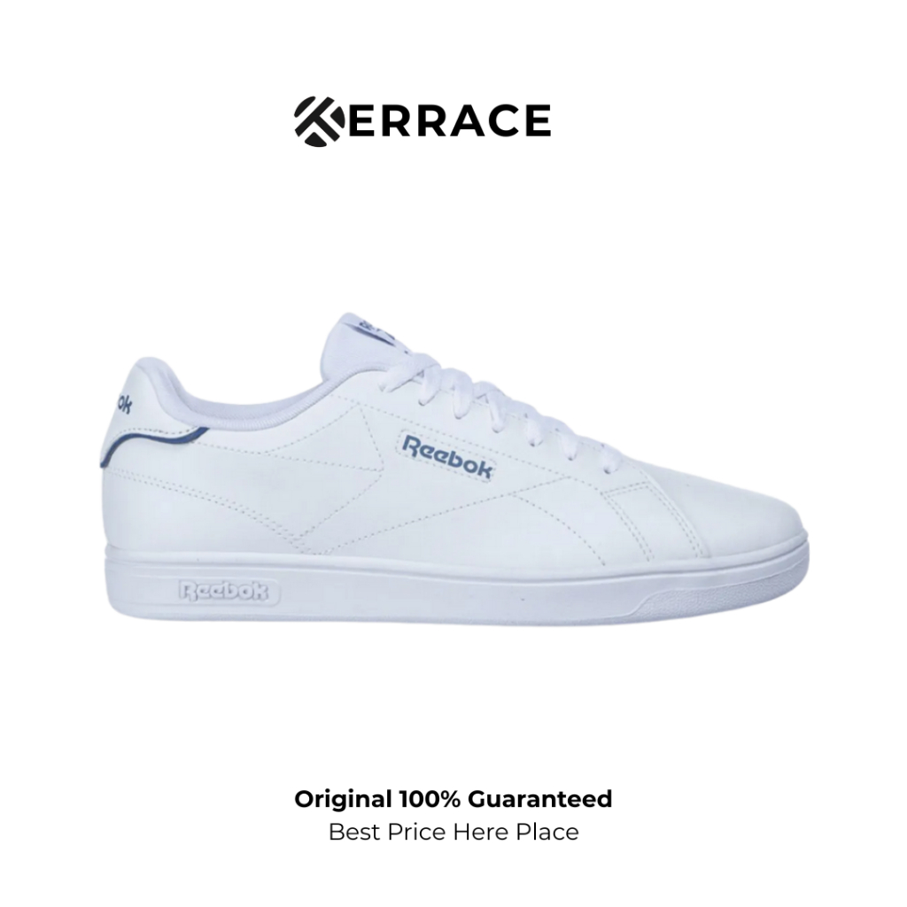 Sepatu Reebok Court Clean White Blue