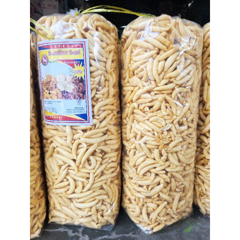 

Kue Ladu Keju Telor Gabus kemasan 1kg Rasa Asin Dan Gurih Cemilan Khas Jawa Barat