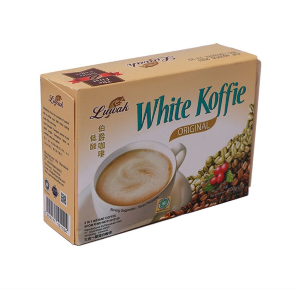 

Luwak white coffee original box 5's