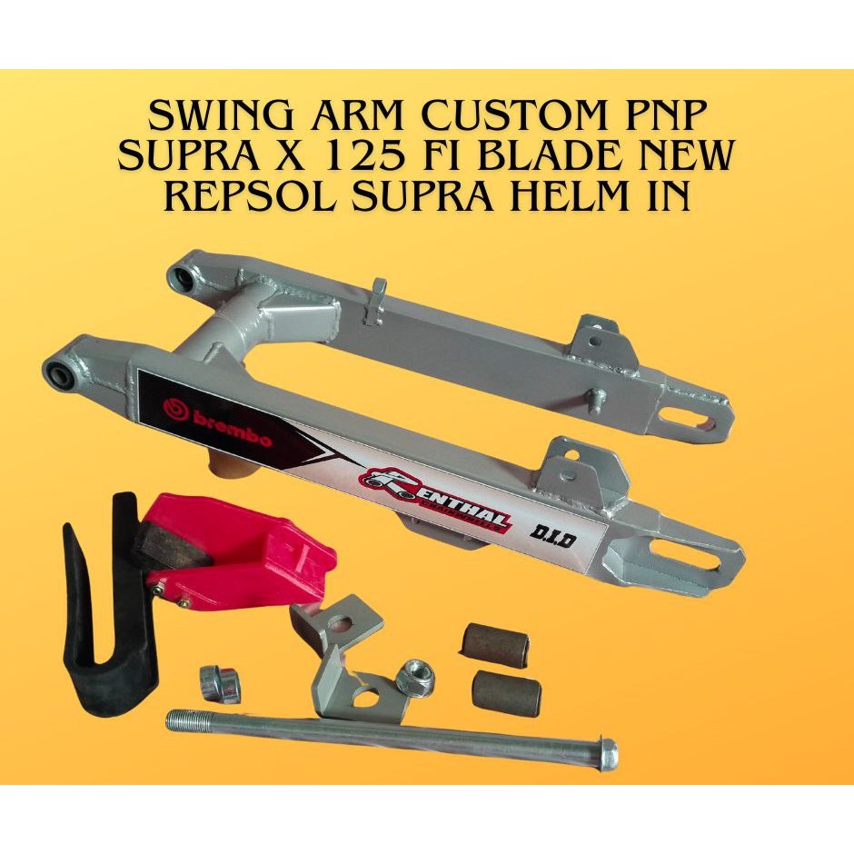 Swing Arm Arem Fork Garpu Belakang Capit Udang Blade New Repsol Supra 125 fi supra x 125 injek fi